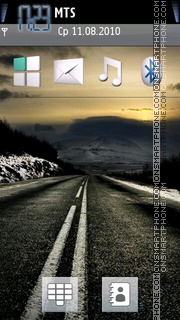 Road With Tone theme screenshot