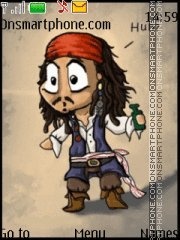 Pirate Style Icons tema screenshot