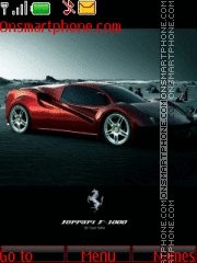 Beautiful Ferrari tema screenshot