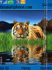 Capture d'écran Tiger Animated 03 thème