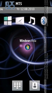 Скриншот темы Vista 12