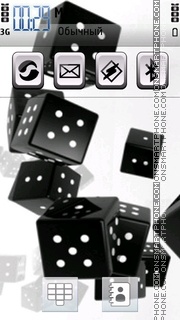 Black Dice theme screenshot