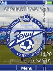 FC Zenit C902 theme screenshot