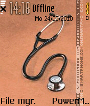 Stethoscope theme screenshot