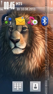 Lion 14 tema screenshot