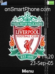 Capture d'écran Liverpool Logo thème