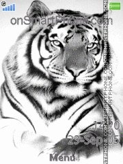 White Tiger 08 tema screenshot