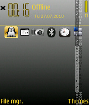 Black v3 theme screenshot