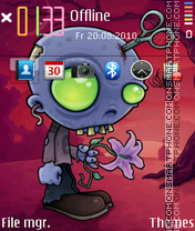 Universal Zombies 520 theme screenshot