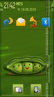 Cute Peas Theme-Screenshot
