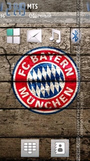 Скриншот темы Fc Bayern Munchen 03