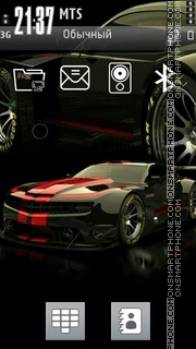 Camaro 07 theme screenshot