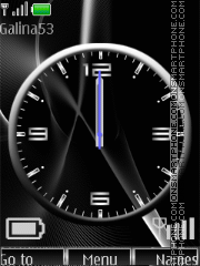 Analog clock $ indicators anim theme screenshot