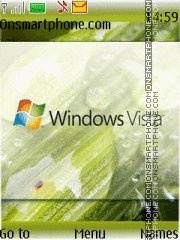 Vista Windows es el tema de pantalla