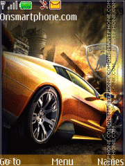 Capture d'écran Need For Speed thème