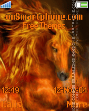 Fire horse tema screenshot