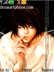 Capture d'écran Death Note L thème