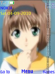 Tomoko tema screenshot