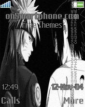 Naruto & sasuke theme screenshot