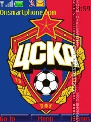 Capture d'écran CSKA thème