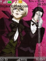 Alois & Claude (Kuroshitsuji) theme screenshot