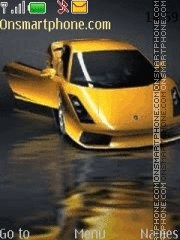 Lamborghini tema screenshot