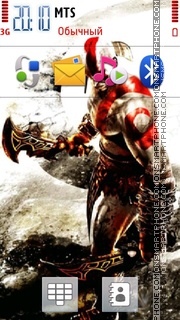 Kratos 01 tema screenshot