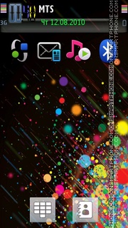 Color Dots tema screenshot