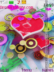 Sweet love theme screenshot