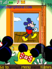 Mickey in the film es el tema de pantalla
