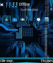 Circuit theme screenshot