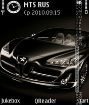 Peugeot tema screenshot
