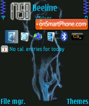 SmokeLover tema screenshot