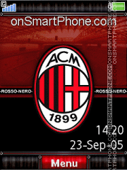 Ac Milan 19 theme screenshot