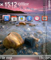 Searocks theme screenshot