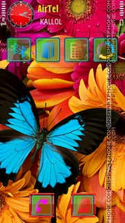 Capture d'écran Butterfly V2 thème
