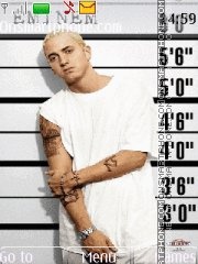 Capture d'écran Eminem 19 thème
