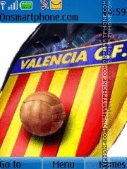 Скриншот темы Valencia CF 03