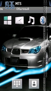 Capture d'écran Subaru Impreza Wrx 02 thème