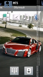 Capture d'écran Audi 14 thème
