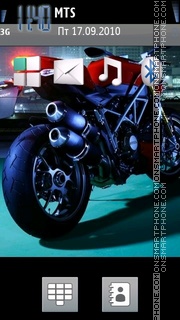 Bike With Tone 03 theme screenshot