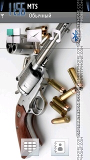 Capture d'écran Gun 06 thème