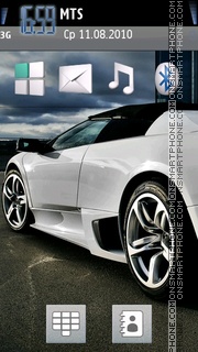 Lamborghini 34 theme screenshot
