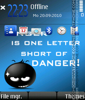 Anger tema screenshot