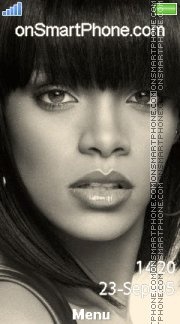 Скриншот темы Rihanna 06