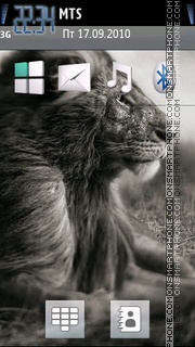 Lion 18 tema screenshot