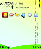 Sky 08 theme screenshot