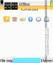 Q android theme screenshot