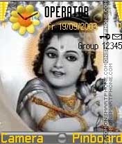 Capture d'écran Krishna thème