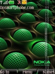 Chocolate Nokia theme screenshot